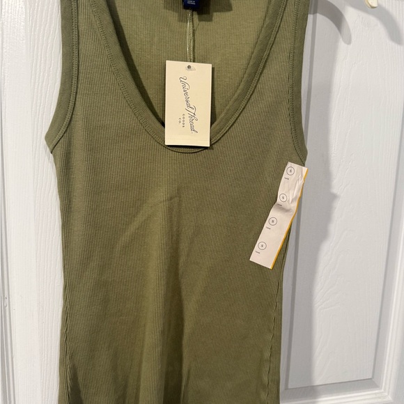 Universal Thread Olive and Brown Striped Tank Tops - Picture 11 of 13